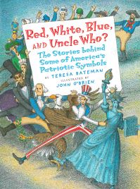 Book Cover for Red, White, Blue and Uncle Who? by Teresa Bateman