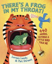 Book Cover for There's a Frog in My Throat! by Pat Street