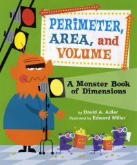 Book Cover for Perimeter, Area, and Volume by David A Adler