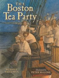 Book Cover for The Boston Tea Party by Russell Freedman