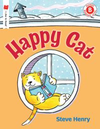 Book Cover for Happy Cat by Steve Henry