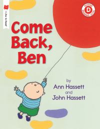 Book Cover for Come Back, Ben by Ann Hassett, John Hassett