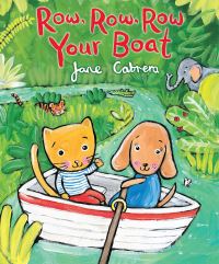 Book Cover for Row, Row, Row Your Boat by Jane Cabrera