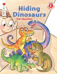Book Cover for Hiding Dinosaurs by Dan Moynihan
