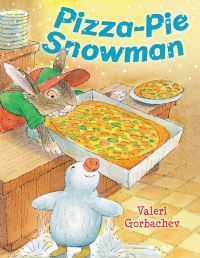 Book Cover for Pizza-Pie Snowman by Valeri Gorbachev