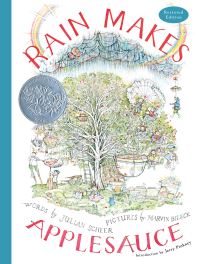 Book Cover for Rain Makes Applesauce by Julian Scheer