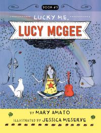 Book Cover for Lucky Me, Lucy McGee by Mary Amato