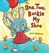 Book Cover for One, Two, Buckle My Shoe by Jane Cabrera