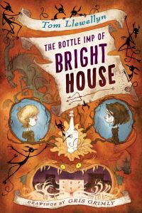 Book Cover for The Bottle Imp of Bright House by Tom Llewellyn