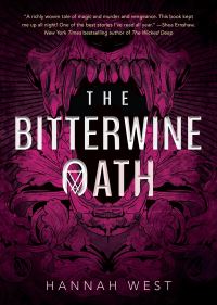 Book Cover for The Bitterwine Oath by Hannah West
