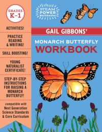 Book Cover for Gail Gibbons' Monarch Butterfly Workbook by Gail Gibbons