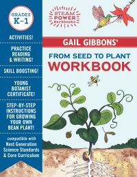 Book Cover for Gail Gibbons' From Seed to Plant Workbook by Gail Gibbons