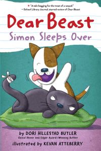 Book Cover for Simon Sleeps Over by Dori Hillestad Butler