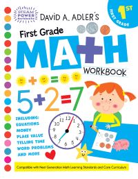 Book Cover for David A. Adler's First Grade Math Workbook by David A Adler