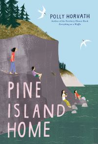 Book Cover for Pine Island Home by Polly Horvath