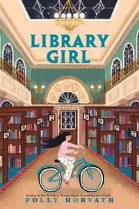 Book Cover for Library Girl by Polly Horvath