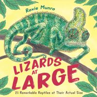 Book Cover for Lizards at Large by Roxie Munro