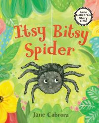 Book Cover for The Itsy Bitsy Spider by Jane Cabrera