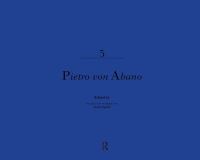 Book Cover for Pietro Von Abano by Clive Brown