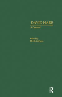 Book Cover for David Hare by Hersh Zeifman