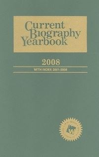 Book Cover for Current Biography Yearbook 2008 by Clifford Thompson