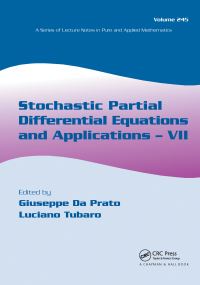 Book Cover for Stochastic Partial Differential Equations and Applications. VII by Stochastic Partial Differential Equations and Applications Conference