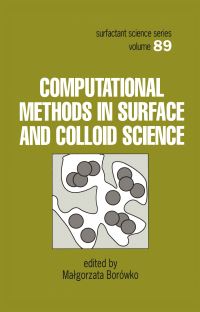 Book Cover for Computational Methods in Surface and Colloid Science by Malgorzata Borówko