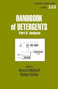 Book Cover for Handbook of Detergents. Part C Analysis by Heinrich Waldorf, Rudiger Spilker, James W Robinson