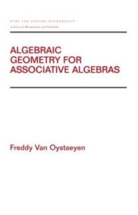 Book Cover for Algebraic Geometry for Associative Algebras by F van Oystaeyen