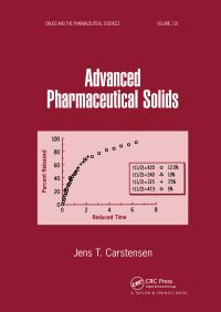 Book Cover for Advanced Pharmaceutical Solids by Jens Thurø Carstensen