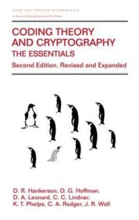 Book Cover for Coding Theory and Cryptography by Darrel R Hankerson