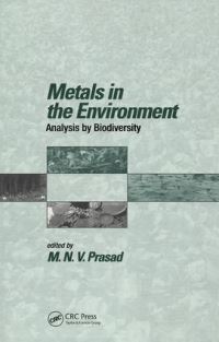 Book Cover for Metals in the Environment by M N V Prasad