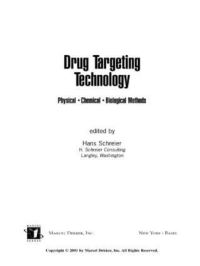 Book Cover for Drug Targeting Technology by Hans Schreier