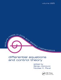 Book Cover for Differential Equations and Control Theory by Sergiu Aizicovici, N H Pavel
