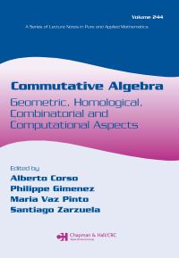 Book Cover for Commutative Algebra by Joint Meeting of the American Mathematical Society and the Real Sociedad Matemática Española, Alberto Corso, Lisbon Conference on Commutative Algebra