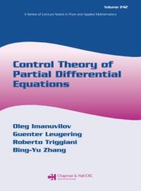 Book Cover for Control Theory of Partial Differential Equations by Oleg Imanuvilov, R Triggiani, Conference on Control Theory for Partial Differential Equations