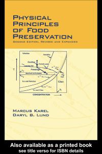 Book Cover for Physical Principles of Food Preservation by Marcus Karel, Daryl B. Lund