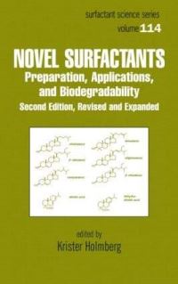 Book Cover for Novel Surfactants by Krister Holmberg