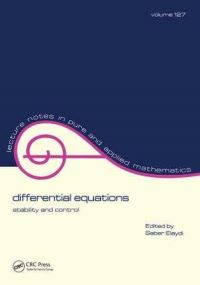 Book Cover for Differential Equations by Saber Elaydi, International Conference on Differential Equations Theory and Applications in Stability and Control