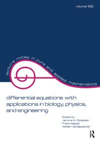 Book Cover for Differential Equations With Applications in Biology, Physics, and Engineering by Jerome A Goldstein, F Kappel, Wilhelm Schappacher, International Conference on Differential Equations and Applications