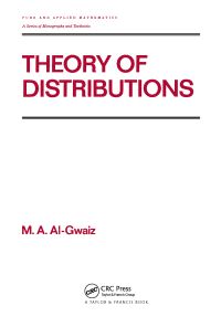 Book Cover for Theory of Distributions by M A AlGwaiz