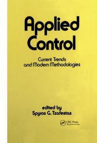 Book Cover for Applied Control by S G Tzafestas
