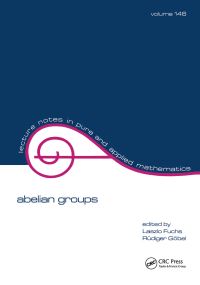 Book Cover for Abelian Groups by László Fuchs, R Göbel