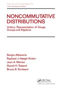 Book Cover for Noncommutative Distributions by Sergio Albeverio