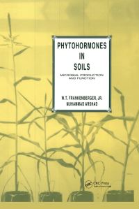 Book Cover for Phytohormones in Soils by W T Frankenberger, Muhammad Arshad