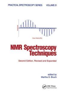 Book Cover for NMR Spectroscopy Techniques by Martha Dolphin Bruch