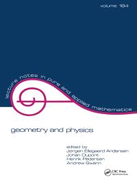 Book Cover for Geometry and Physics by Jørgen Ellegaard Andersen