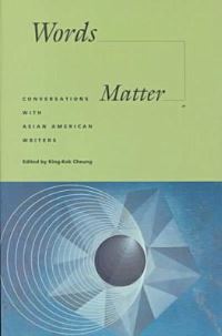 Book Cover for Words Matter by KingKok Cheung