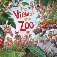 Book Cover for A View at the Zoo by Kathleen Long Bostrom