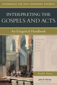Book Cover for Interpreting the Gospels and Acts by David L Turner
